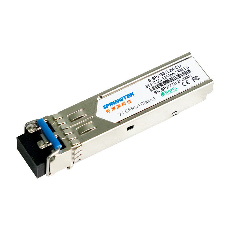 SFP 2km συμβατό WDM LC 2.5G 1310nm πομποδεκτών της Cisco με την οπτική ενότητα πομποδεκτών DDM