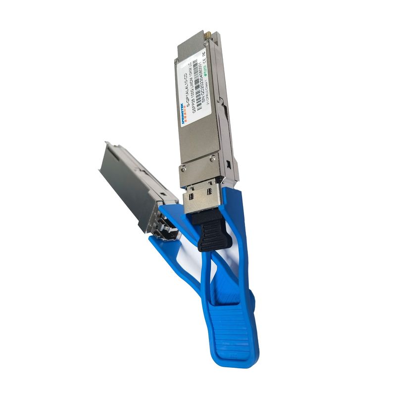 Διπλό LC SMF WDM του τοπικού LAN DOM πομποδεκτών 1310nm 10km 100gbase Cisco QSFP28 LR4 συμβατό