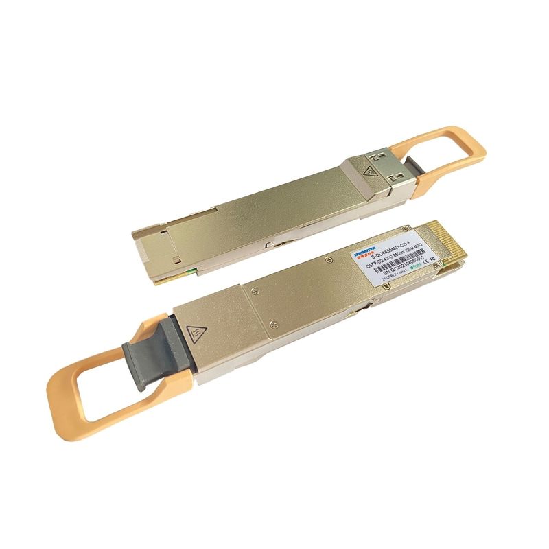 850nm 100M πομποδέκτες Cisco συμβατό 400G QSFP DD SR8 MPO 400G QSFP DD ΚΚ πομποδέκτης